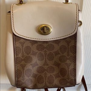 Coach small backpack